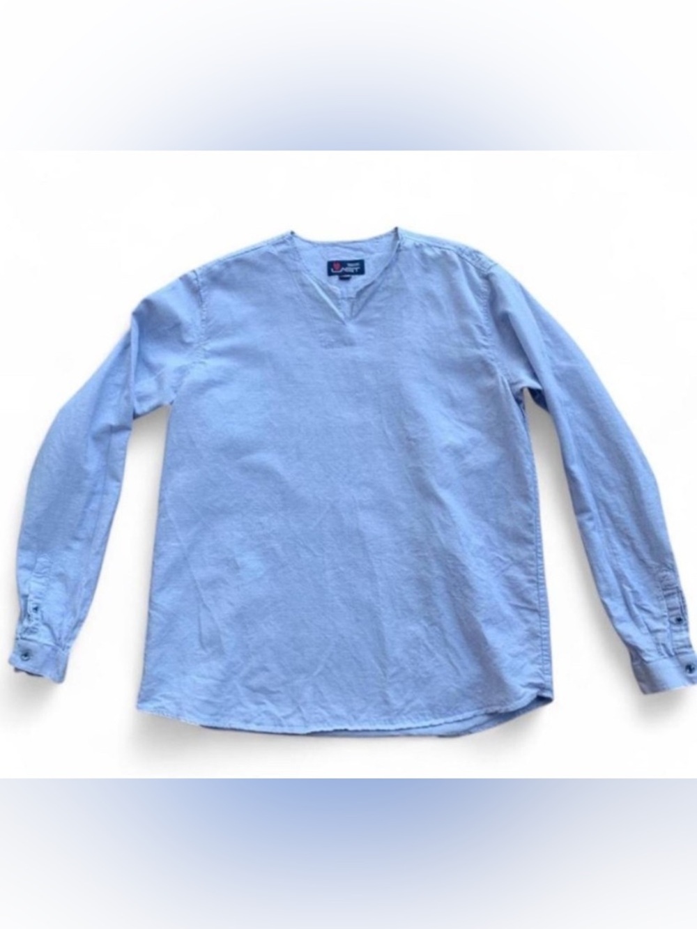 Coastal Light Blue Chambray Tunic